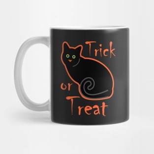 Halloween Black Cat Mug